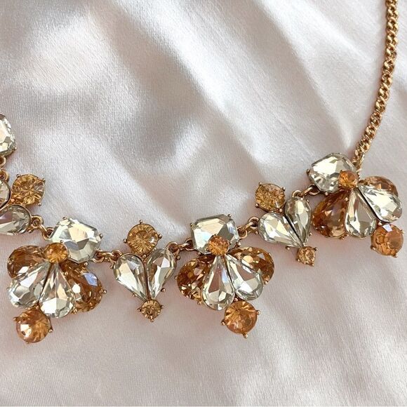 Charter Club Chunky Rhinestone Hearts Statement Necklace - Picture 4 of 8